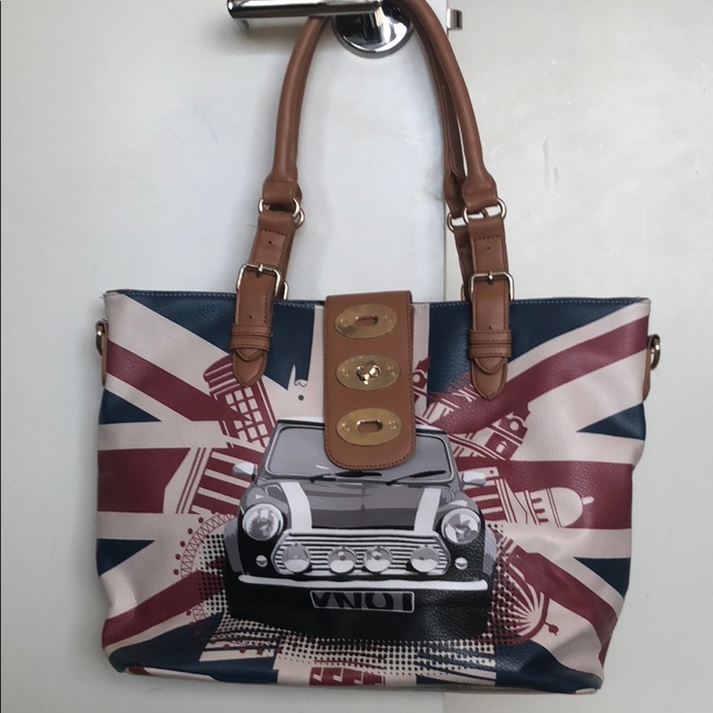 Women’s large Union Jack tote bag